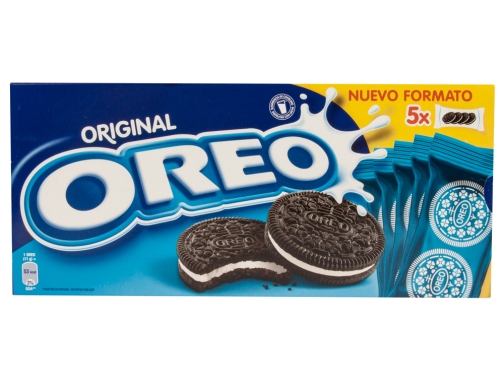 Galleta Oreo original caja de 5 paquetes de 4 unidades 220 gr 76701, imagen 2 mini