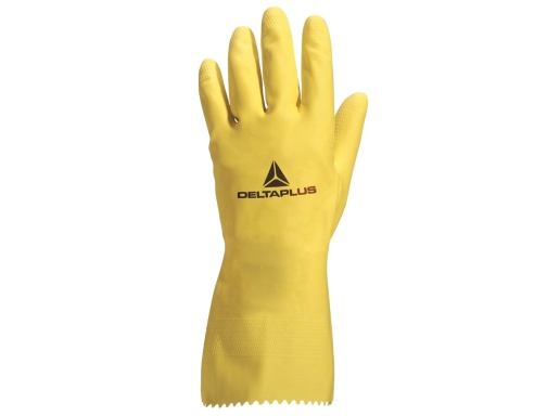 Guantes Deltaplus de nitrilo desechable negro caja de 100 unidades talla 8-9 V1450B10008, imagen 2 mini