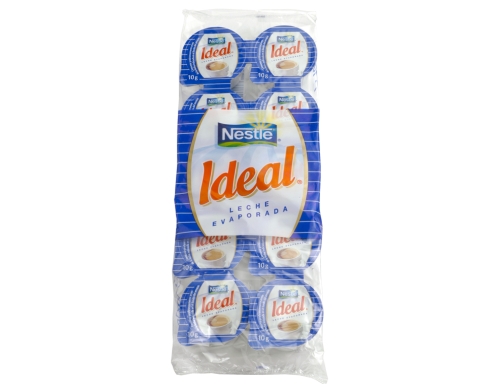 Leche evaporada muy util porciones de 7,5 gr envase de 10 unidades Nestle 12135932, imagen 2 mini