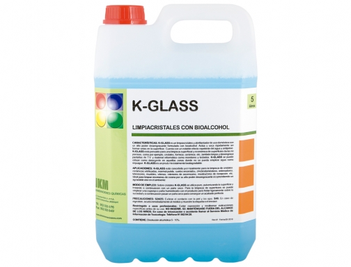 Limpiacristales Ikm garrafa 5 litros K-GLASS, imagen 2 mini