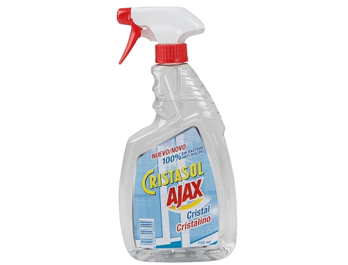 Limpiacristales liquido Ajax cristalino con pistola pulverizadora 750 ml 25352, imagen 2 mini