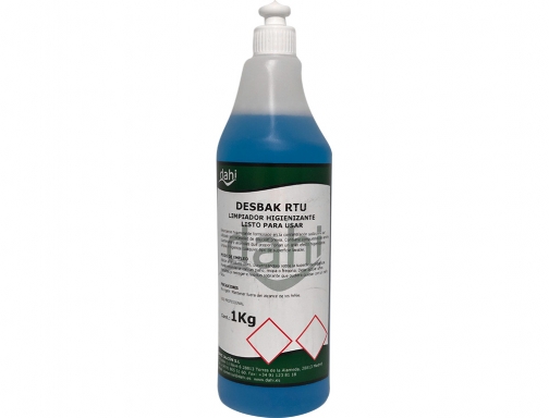 Limpiador bactericida dahi desbak azul botella 1 litro Otros PCH051-DJ, imagen 2 mini