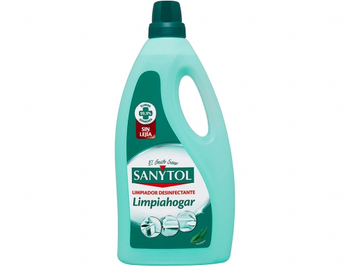 Limpiador desinfectante sanytol limpiahogar multisuperficies bote de 1200 ml 64158, imagen 2 mini