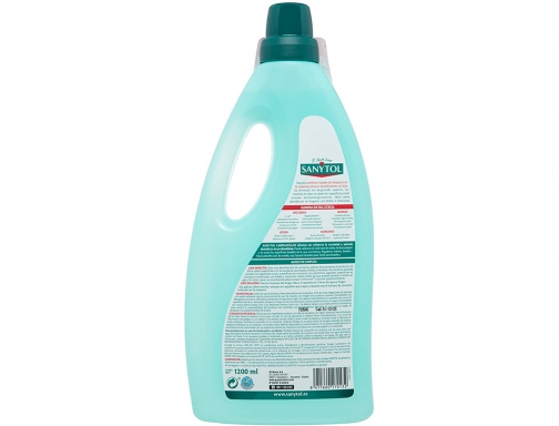 Limpiador desinfectante sanytol limpiahogar multisuperficies bote de 1200 ml 64158, imagen 3 mini