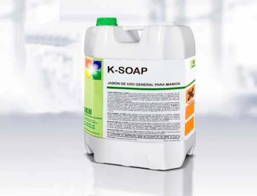 Limpiador jabon para manos Ikm garrafa 5 litros K-SOAP, imagen 4 mini