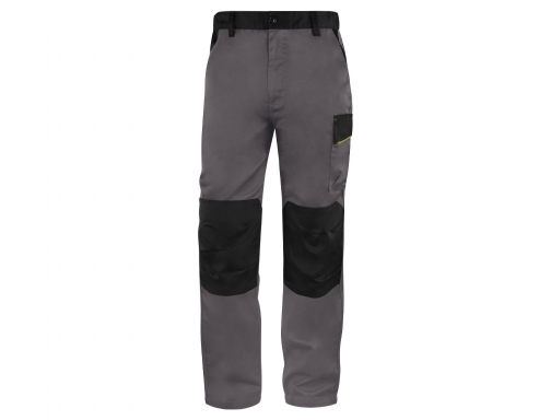 Pantalon de trabajo Deltaplus cintura ajustable 5 bolsillos color gris verde talla M6PANGR-GT, imagen 3 mini