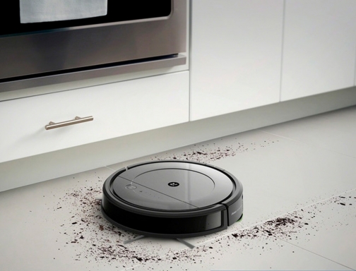 Robot aspirador Irobot roomba R113840 combo aspirador y friegasuelos cepillo en forma, imagen 4 mini