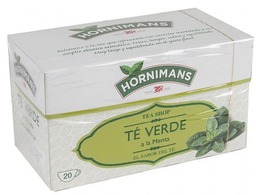 Te verde Hornimans a la menta caja de 20 bolsas 14857, imagen 2 mini