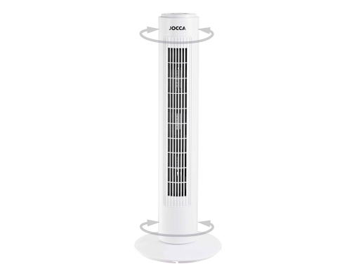 Ventilador de torre Jocca 3 velocidades 45w sistema oscilacion altura 730 mm 1469, imagen 2 mini