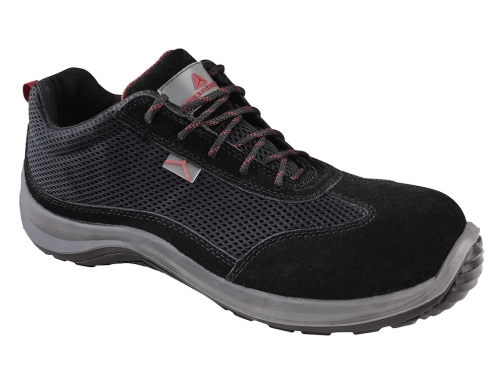 Zapatos de seguridad Deltaplus asti piel de serraje afelpado suela de composite ASTISPNO37, imagen 2 mini