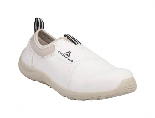 Zapatos de seguridad Deltaplus microfibra pu suela pu mono-densidad color blanco talla MIAMIS2BC46, imagen 3 mini
