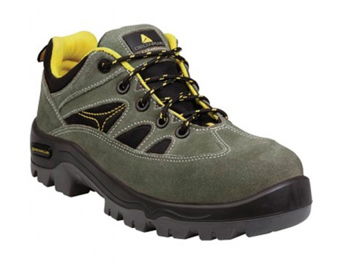 Zapatos de seguridad Deltaplus trek de piel serraje puntera y suela composite PERT3SPVN41, imagen 2 mini