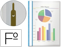 Carpeta dossier fastener plastico Esselte folio