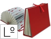 Carpeta fuelle Liderpapel letras