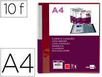 Carpeta Liderpapel 10 fundas canguro pp  JC15