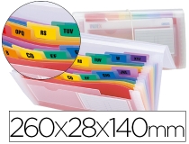 Carpeta Liderpapel clasificador fuelle 43804 polipropileno  CQ03