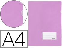 Carpeta Liderpapel dossier A4 uero lavanda  BL27