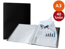 Carpeta Liderpapel escaparate 40 fundas