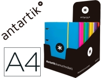 Carpeta con recambio Antartik A4