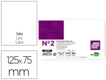 Ficha Liderpapel lisa n2 75