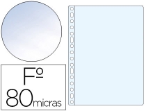 Funda multitaladro Esselte folio polipropileno 80