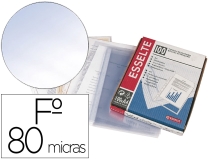 Funda multitaladro Esselte folio pvc cristal  2530