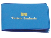 Funda portacarnet seguridad social y dni