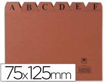 Indice fichero Liderpapel carton n2 75x125  IC02