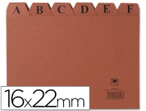 Indice fichero Liderpapel carton n5 160x220  IC05