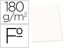 Subcarpeta cartulina Gio folio blanca 180