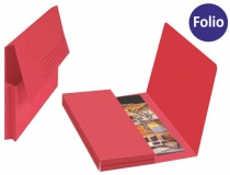 Subcarpeta cartulina Gio folio pocket rojo