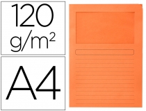 Subcarpeta cartulina Q-connect Din A4 naranja