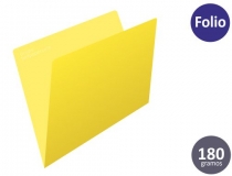Subcarpeta Liderpapel folio amarillo intenso