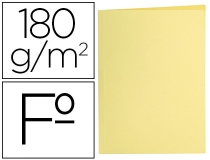 Subcarpeta Liderpapel folio amarillo pastel