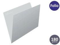 Subcarpeta Liderpapel folio gris 180g