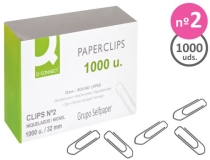 Clips niquelados Q-connect 32