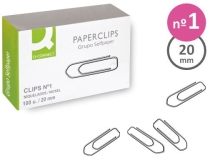 Clips niquelados Q-connect n 1