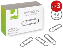 Clips niquelados Q-connect n 3