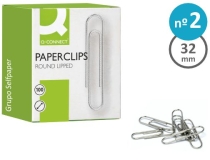 Clips niquelados Q-connect n 32