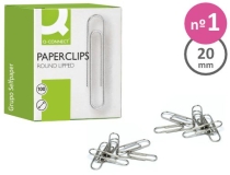 Clips niquelados Q-connect n1