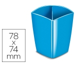 Cubilete portalapices Cep magnetico azul 78x74x95