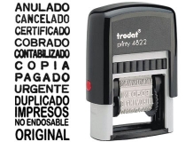 Formulario trodat 12 textos entintaje automatico