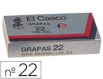 Grapas El casco n22 caja de