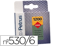 Grapas Petrus n 530 6 caja