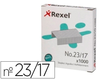 Grapas Rexel 23 17