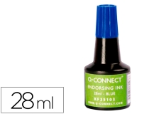 Tinta tampon Q-connect azul bote