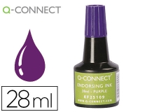 Tinta tampon Q-connect violeta bote 28