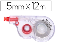 Corrector Q-connect cinta blanco 5 mm