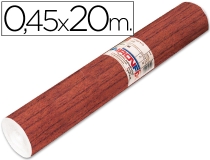 Rollo adhesivo Aironfix madera oscuro