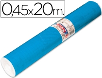 Rollo adhesivo Aironfix unicolor azul